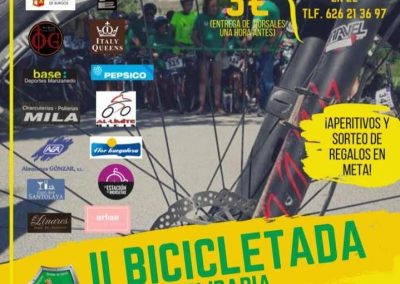 II Bicicletada solidaria Villanueva de Argaño a favor de ELACYL 2019