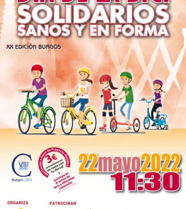 Princessbikes colabora con Proyecto Hombre Burgos en el XX Día de la bici edición Burgos 2022